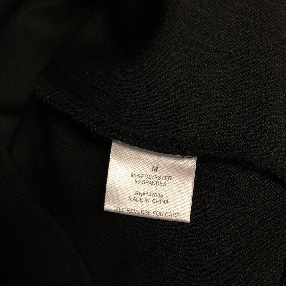 Classic Black Sleeveless Sheath Dress with Grommet Tie - Picture 4 of 4